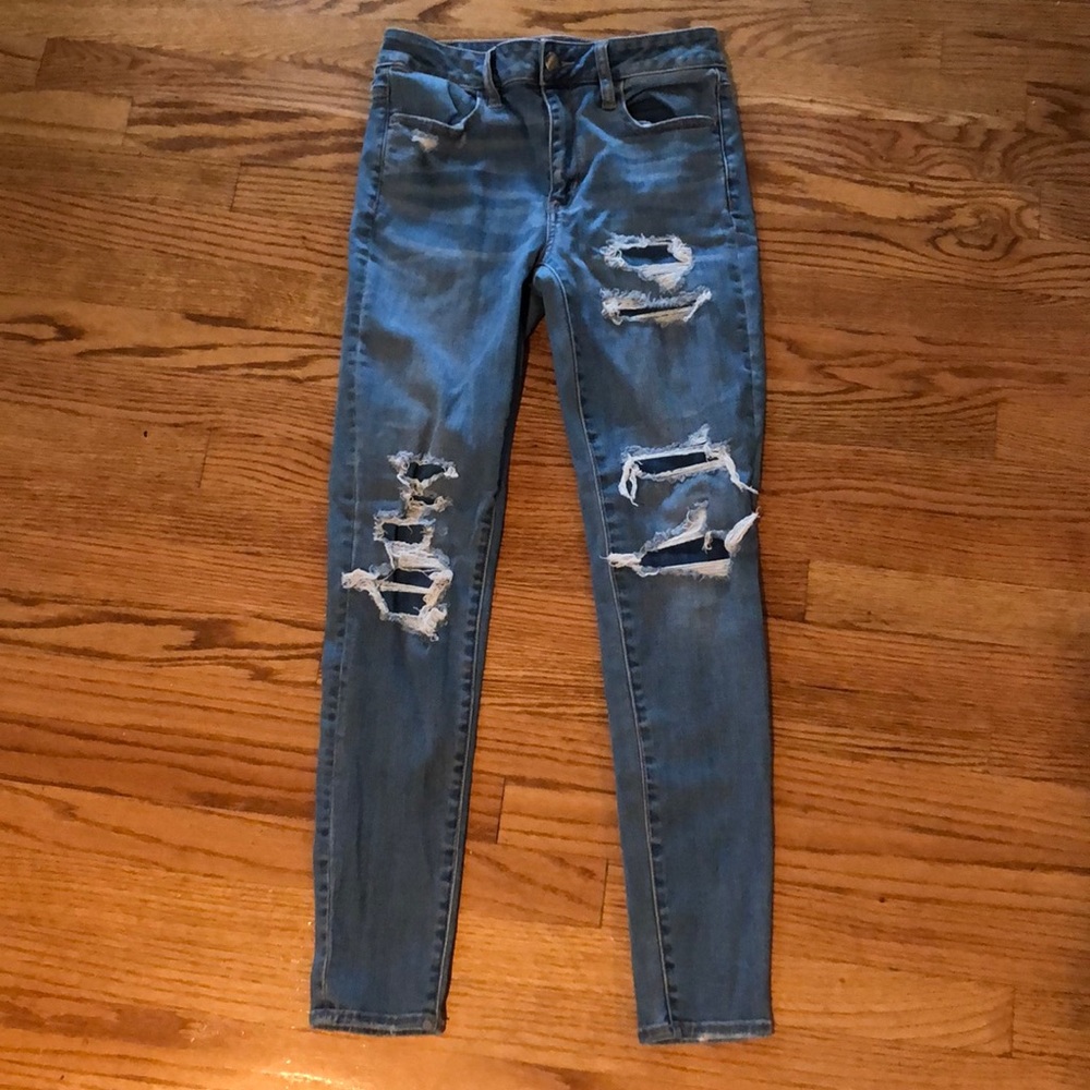 American Eagle Super Stretch X Hi-Rise Jeggings